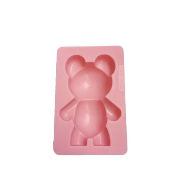 gummy bear ice silicon mold silicone candle cake molds 3d large teddy bear  silicone chocolate mold