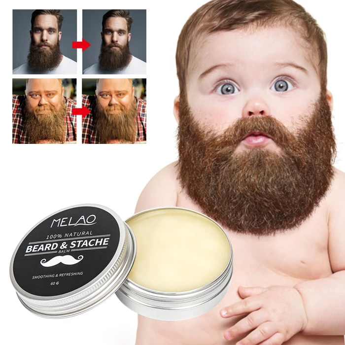 Oem Melao Natural Organic Cologne Beard Growth Butter Beard Balm Wax