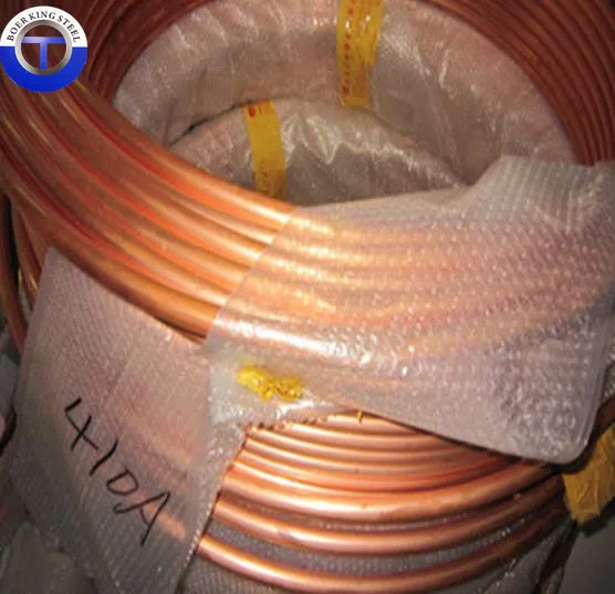 1/4'' 3/8'' 1/2'' 3/4''   Copper Tube Coil for Refrigeration /air Conditioning /copper Coil Tube/pipe