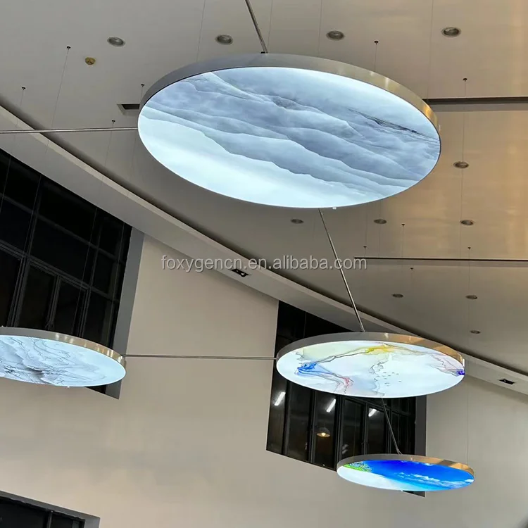 Single Sided Seg Frame Fabric Light Box Aluminum Profile Advertising Light Boxes for Shopping Mall details