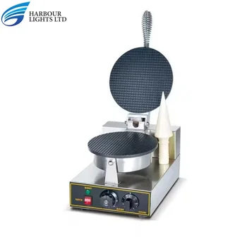 Hot selling Snack food machine Cone Banker Waffle Baker snack machines for restaurant kitchen