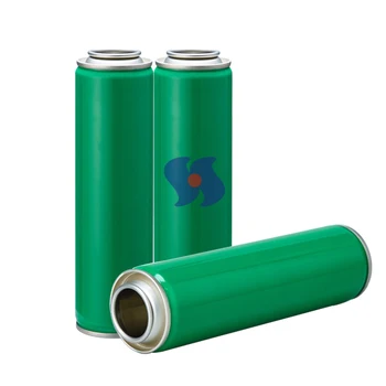 OEM Packing Round Shape Diameter 45mm Empty Aerosol Tin Can For Chemical Aerosol Used Logo Customized Acceptable