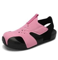 Soft Bottom Custom Cute Anti-Slip Soled Shoes Breathable Lightweight Kids Baby EVA Slippers Sandals