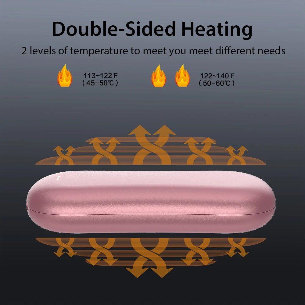 3 in 1 Vibration Massage Hand Warmer Electric Power Bank Hand Warmer Hothands Hand Warmers