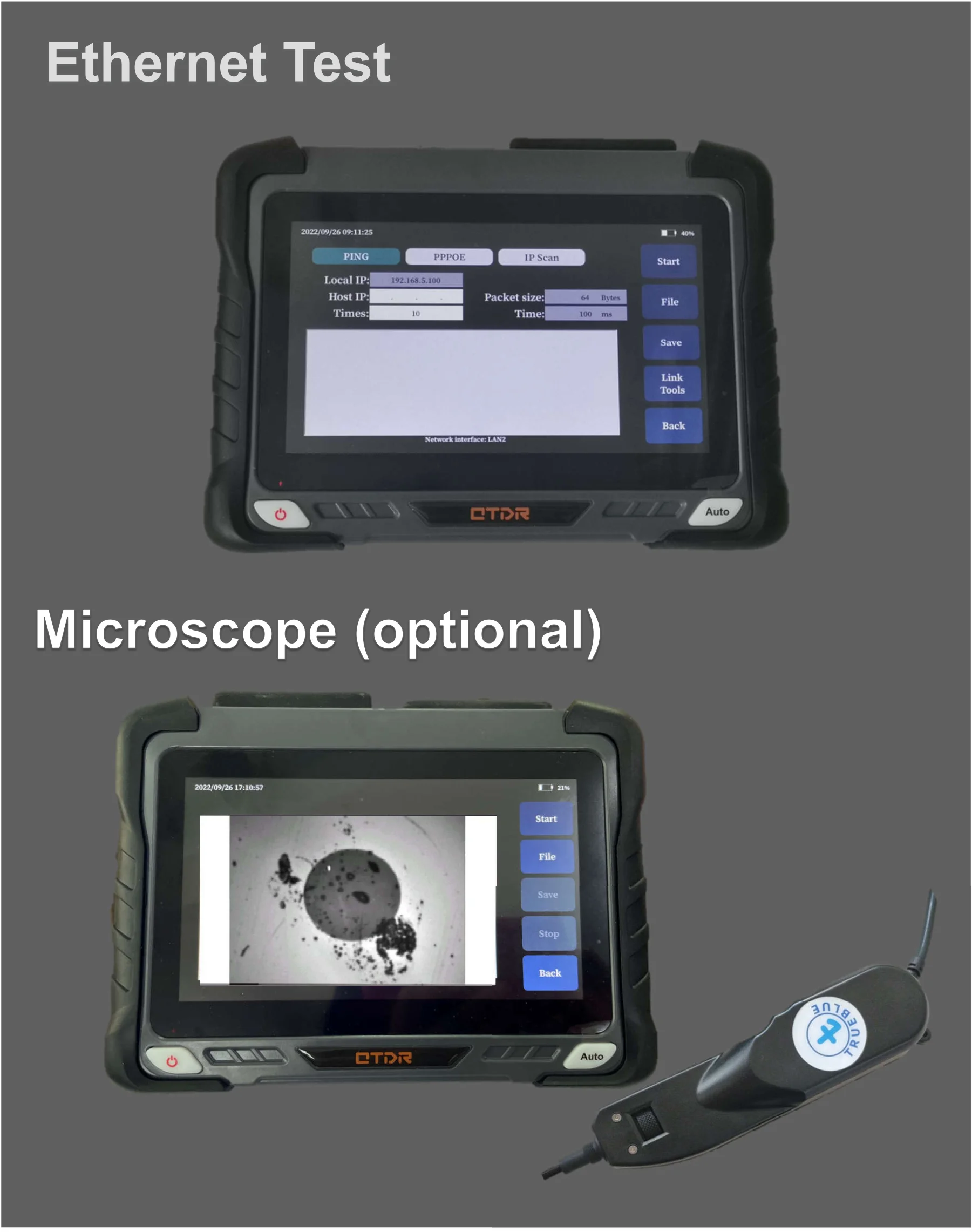 SENTER ST3200H 7 inch multitouch screen Fiber Optic Equipment Optical OTDR Tester