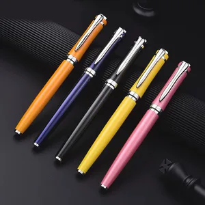 Elegant Roller Metal Ball Pen Executive Gift High Quality Name Signature Fine Point Roller Pen OEM
