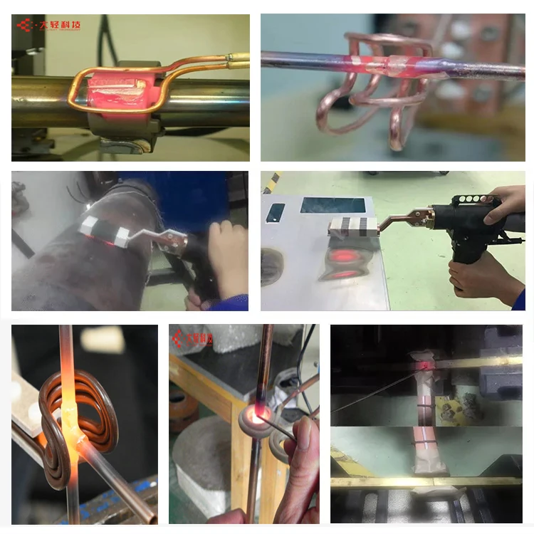 High Frequency Copper Pipe Brazing Machine For Welding Air Compressor