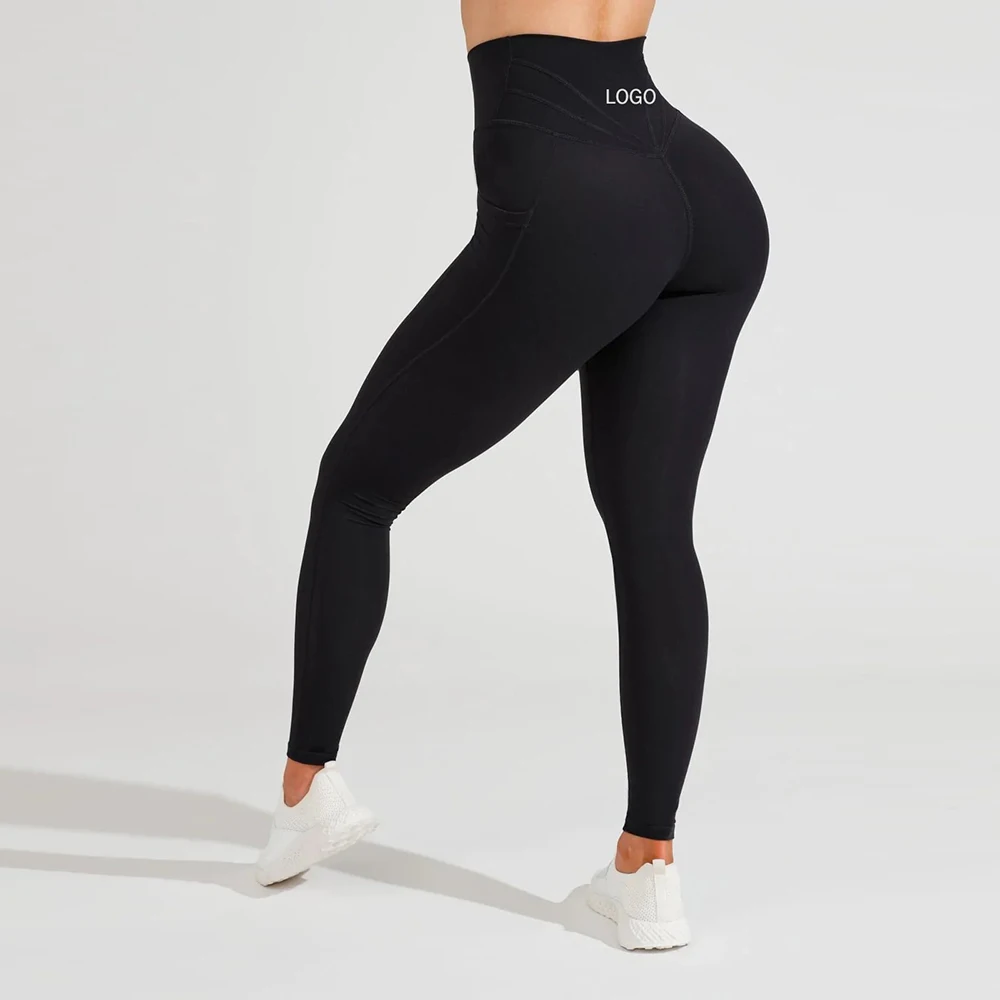 Fuyida Wholesale Women Workout Running High Waist Pants Yoga Pants ...