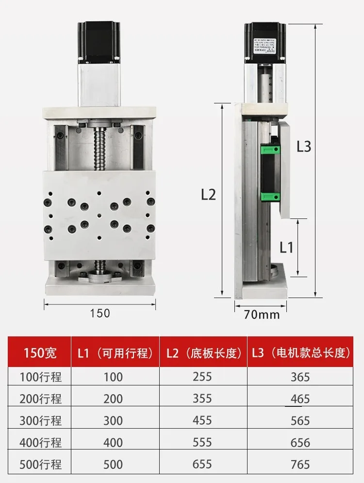 Manual Electric XY Table Module with Core Bearings & Stepper Motor for ...