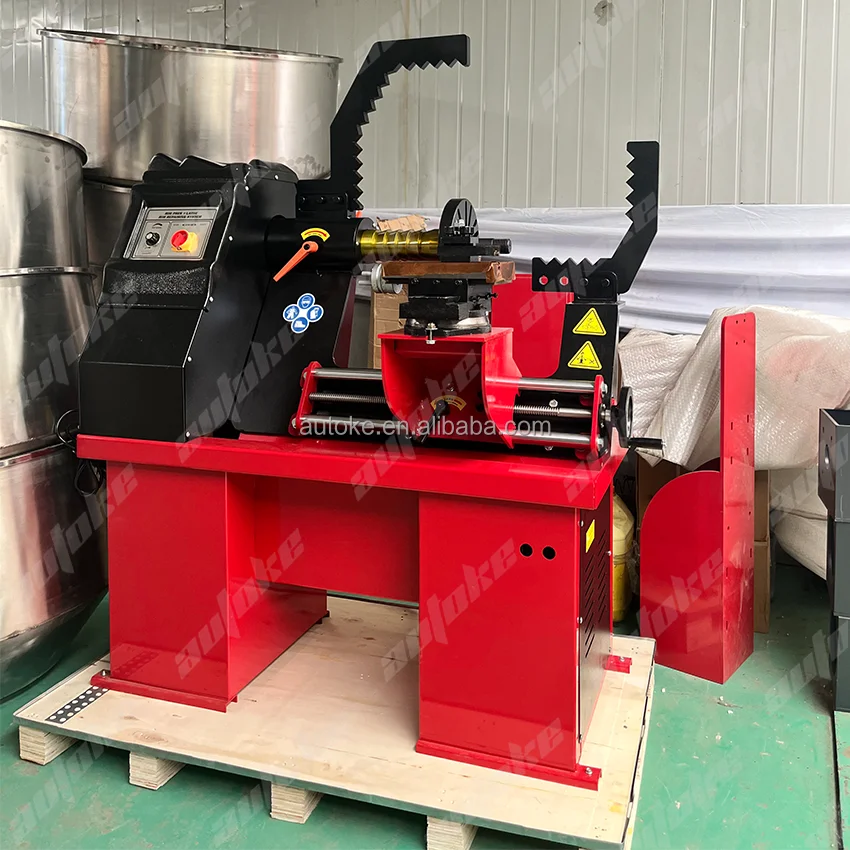 Semi-Automatic Hydraulic Wheel Straightening Machine with 10-26 Inch Hub Range and 10t Pressure