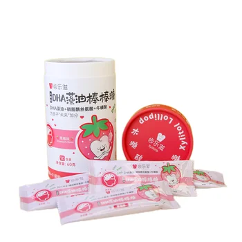 Sugarfree Lollipop OEM Dental Care Candy Healthy Confectionery Private Label Factory Directly Sale
