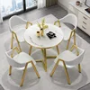 1 desk 4 chair white