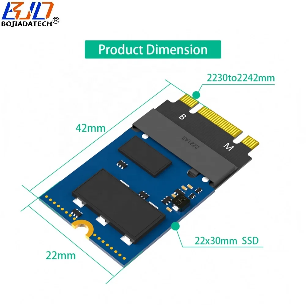 Adattatore M.2 Key-M To Key A+E - Estensione SSD Per Laptop - Foto 5