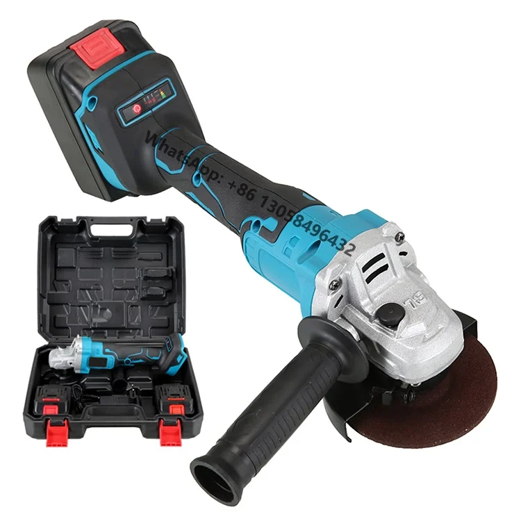 Best Quality Electric Powerful Lithium Battery 5 Inch Cordless 21 Volt 125mm Angle Grinder