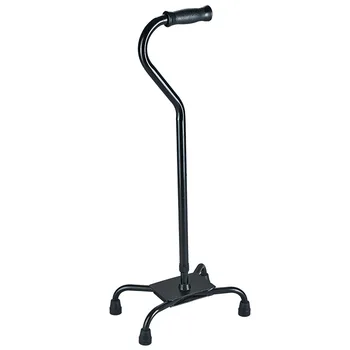 Light weight quad cane-large base folding cane with adjustable Height