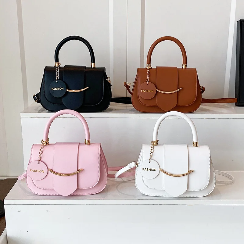 2025 New Arrived Ladies' Single-shoulder Bag PU Leather Trendy Ladies' Handbag Underarm Bag for Ladies Sac dos