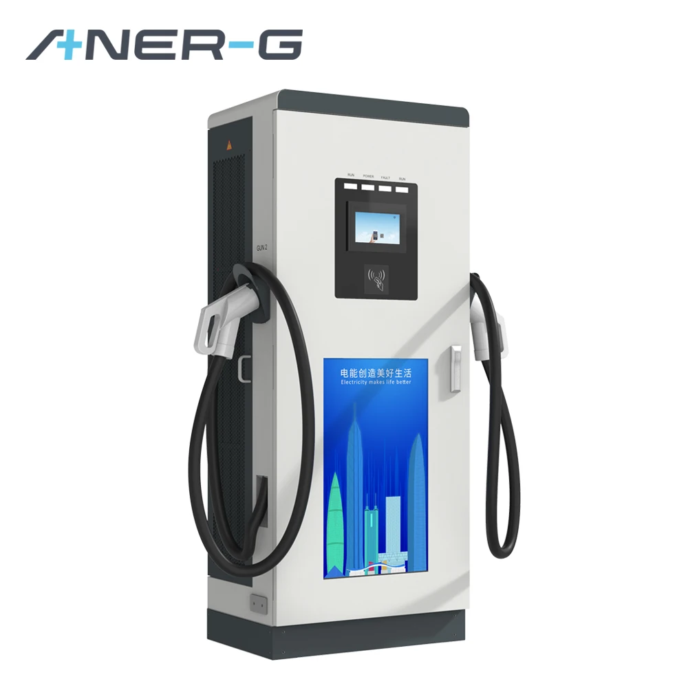 Level 3 Ccs Plug 60kw To 240kw Dc Ev Charger Station Commercial Fast ...