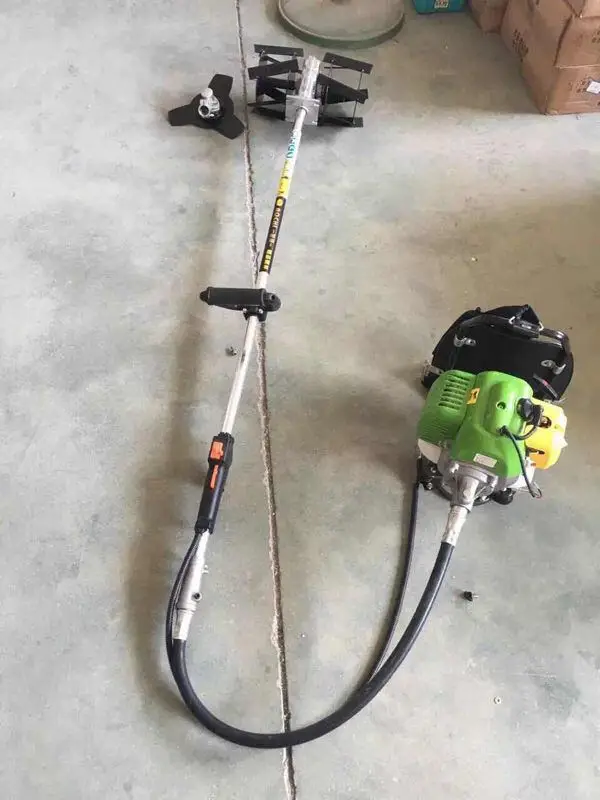 Multifunctional Gasoline Power Mini Weeding Machine Knapsack Grass Spader