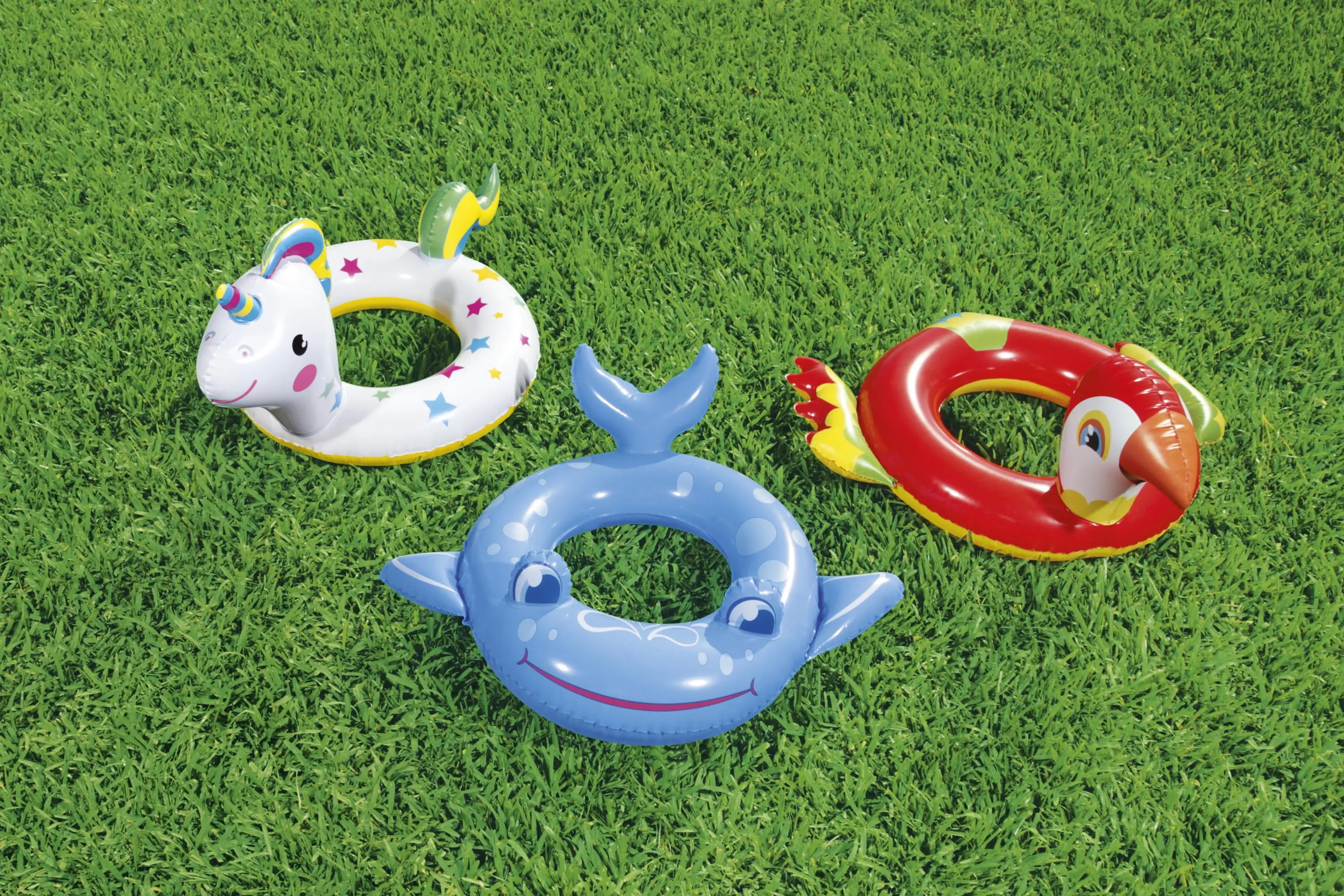 Bestway 36128 inflatable animal shaped swim rings