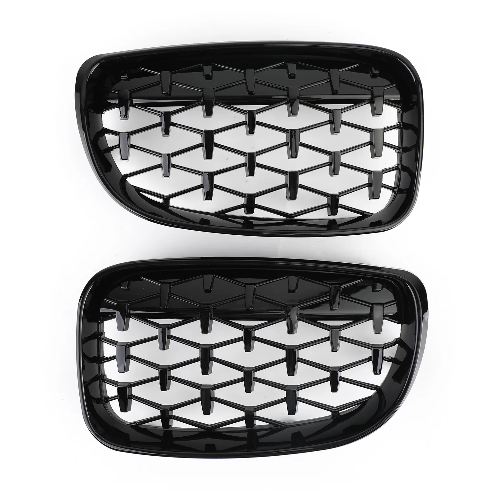 Areyourshop 51137166439 Meteor Black Front Grille For Bmw 1 Series E81 ...