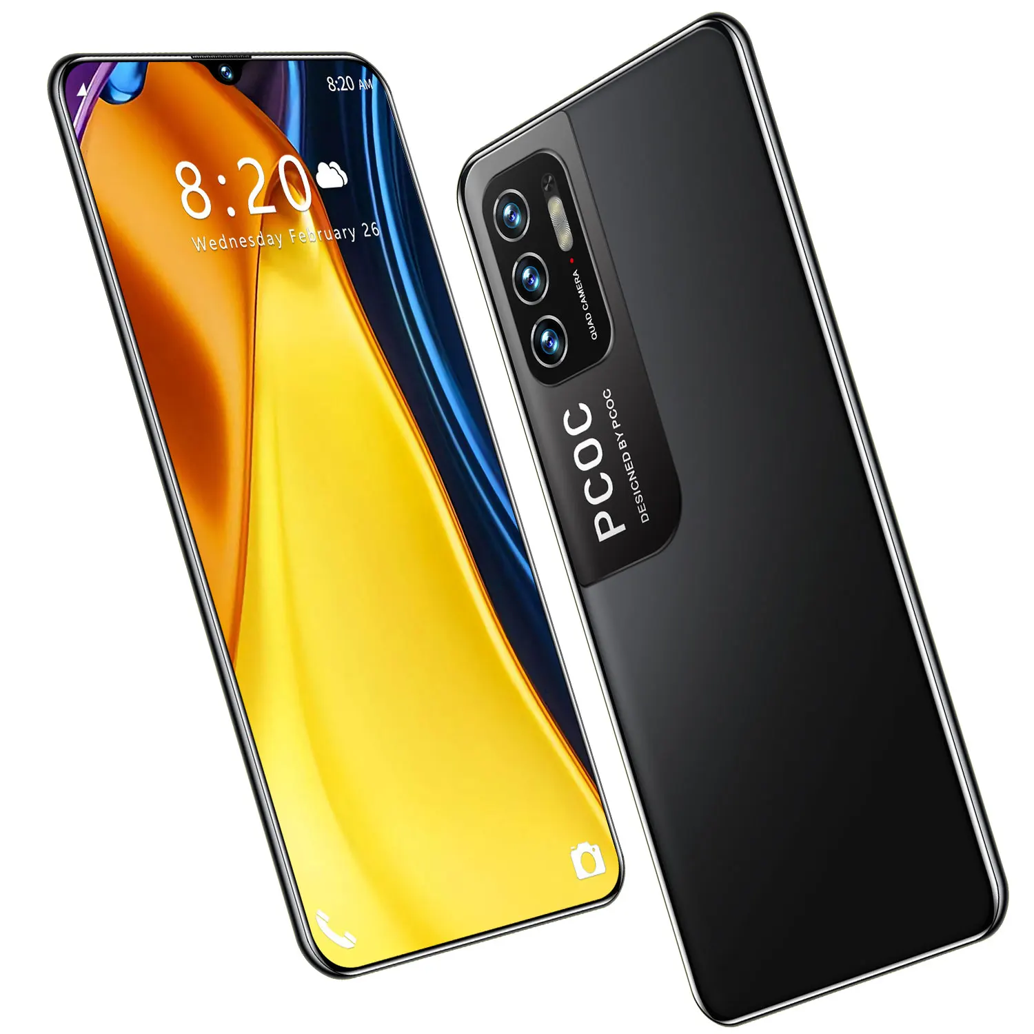 2021 Горячая Распродажа Новый телефон M3 Pro MAX 6,7 дюймов Android смартфоны 12 Гб + 512 Гб 10-ядерный 5G LET мобильных телефонов 4 камеры для мобильных телефонов