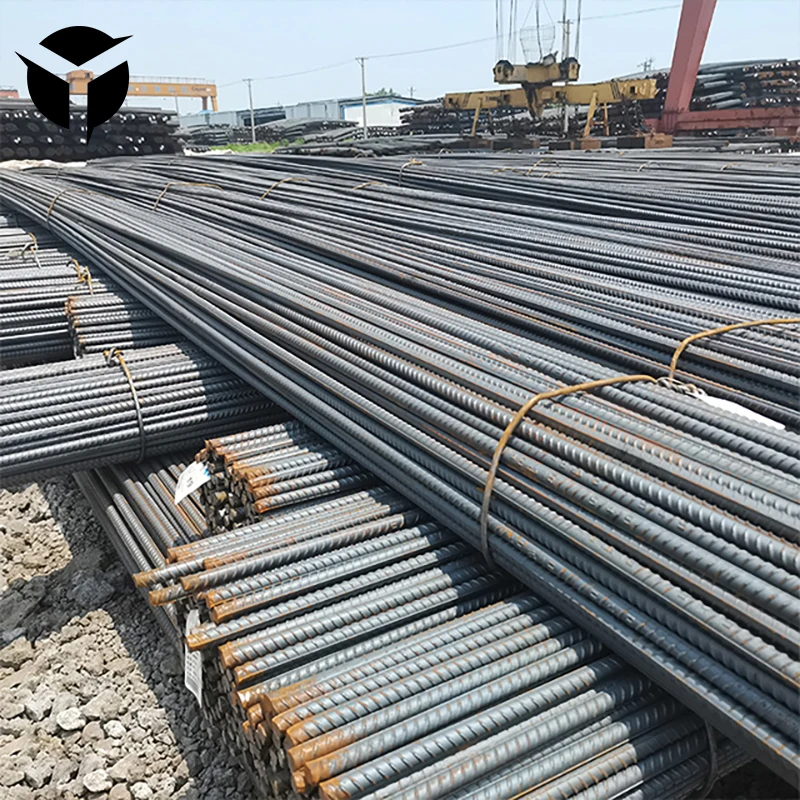 Hrb400 Deformed Screw Thread Round Rod Steel Rebars For Construction