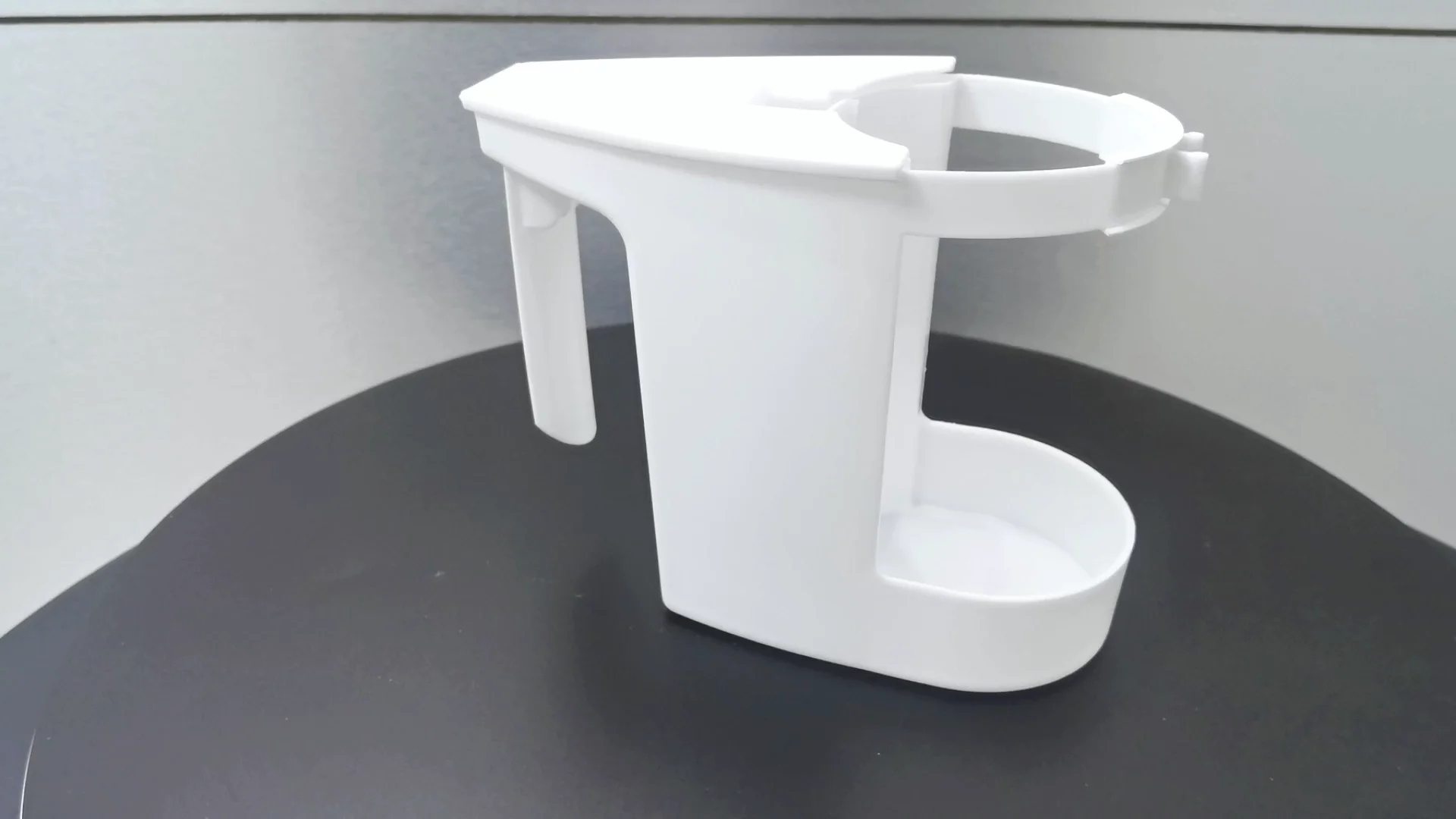 Red Super Toilet Bowl Caddy Organizer Station With Handle For Toilet