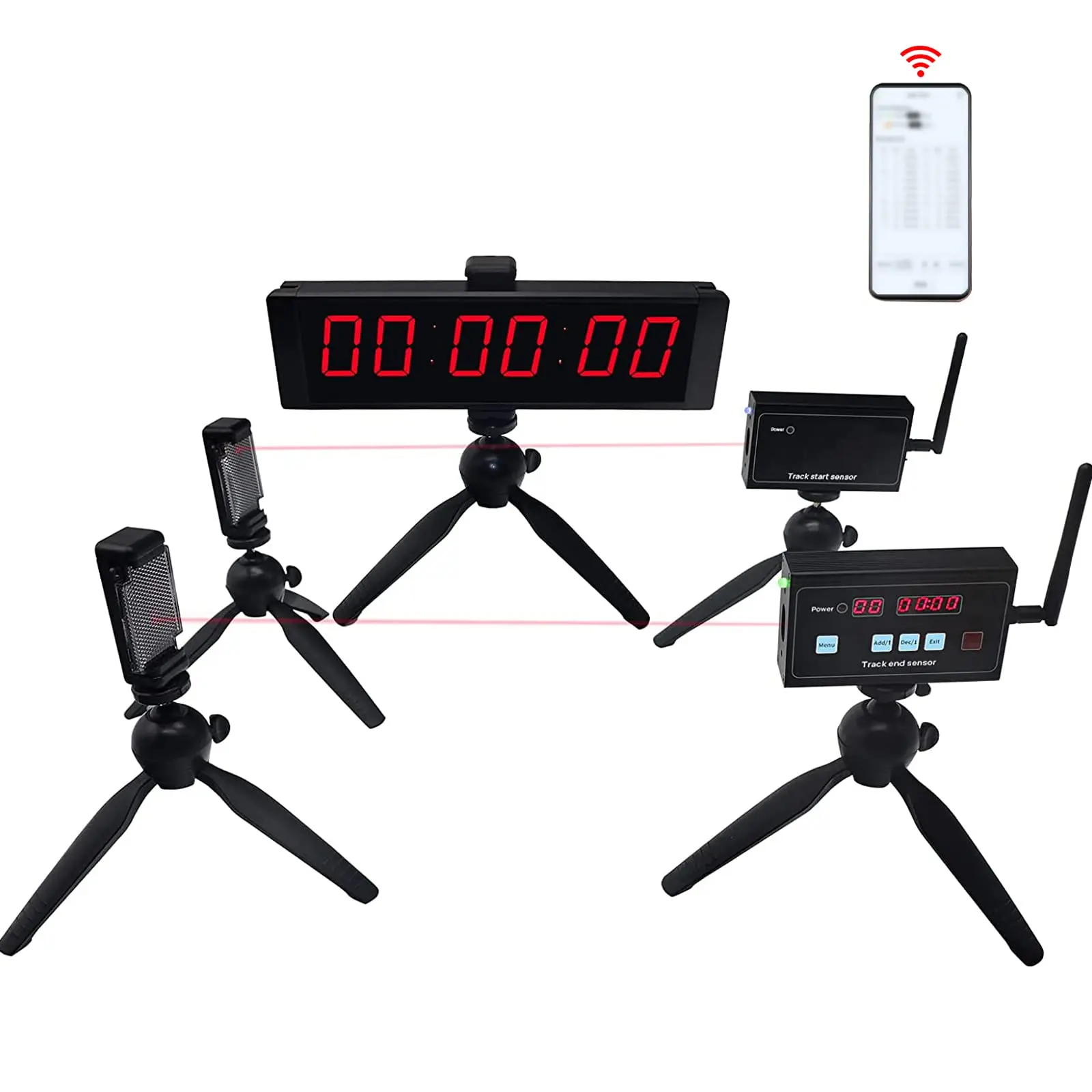Lap Timer For Race Track Automatic Multilap Wireless Timers With