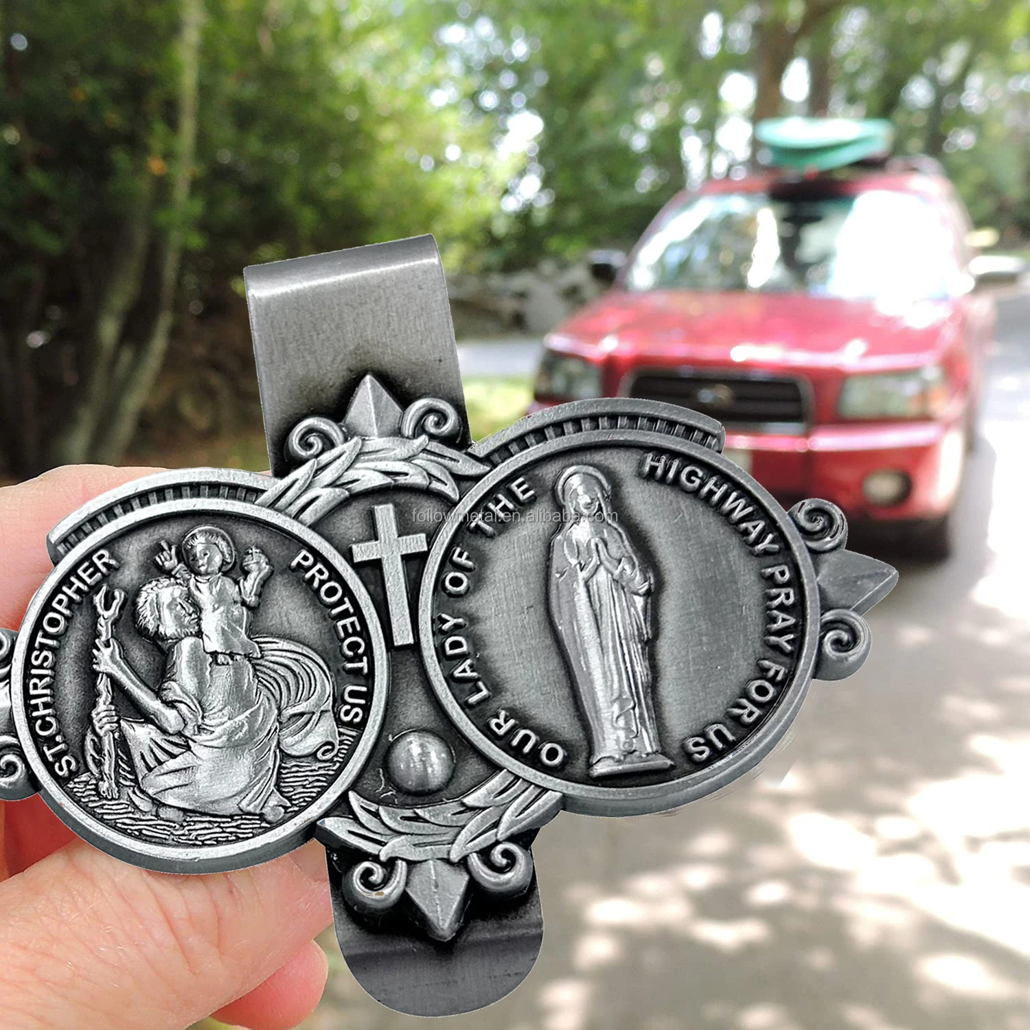 Wholesale Guarandian Angel Sun Visor Clip Car Clip For Sun Visor Car