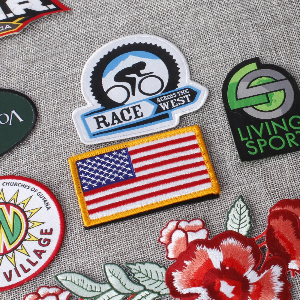 Unicorn DIY Cloth Badges Patch Embroidered Applique Sewing Patches Clothes Stickers Apparel Accessories