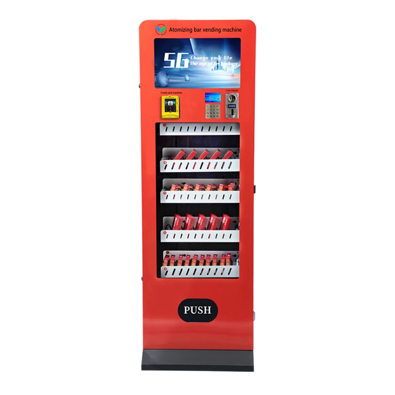 VFresh Snack Beverage Dispenser Ensuring Fast Convenient Access International Snacks Drinks Vending Machine