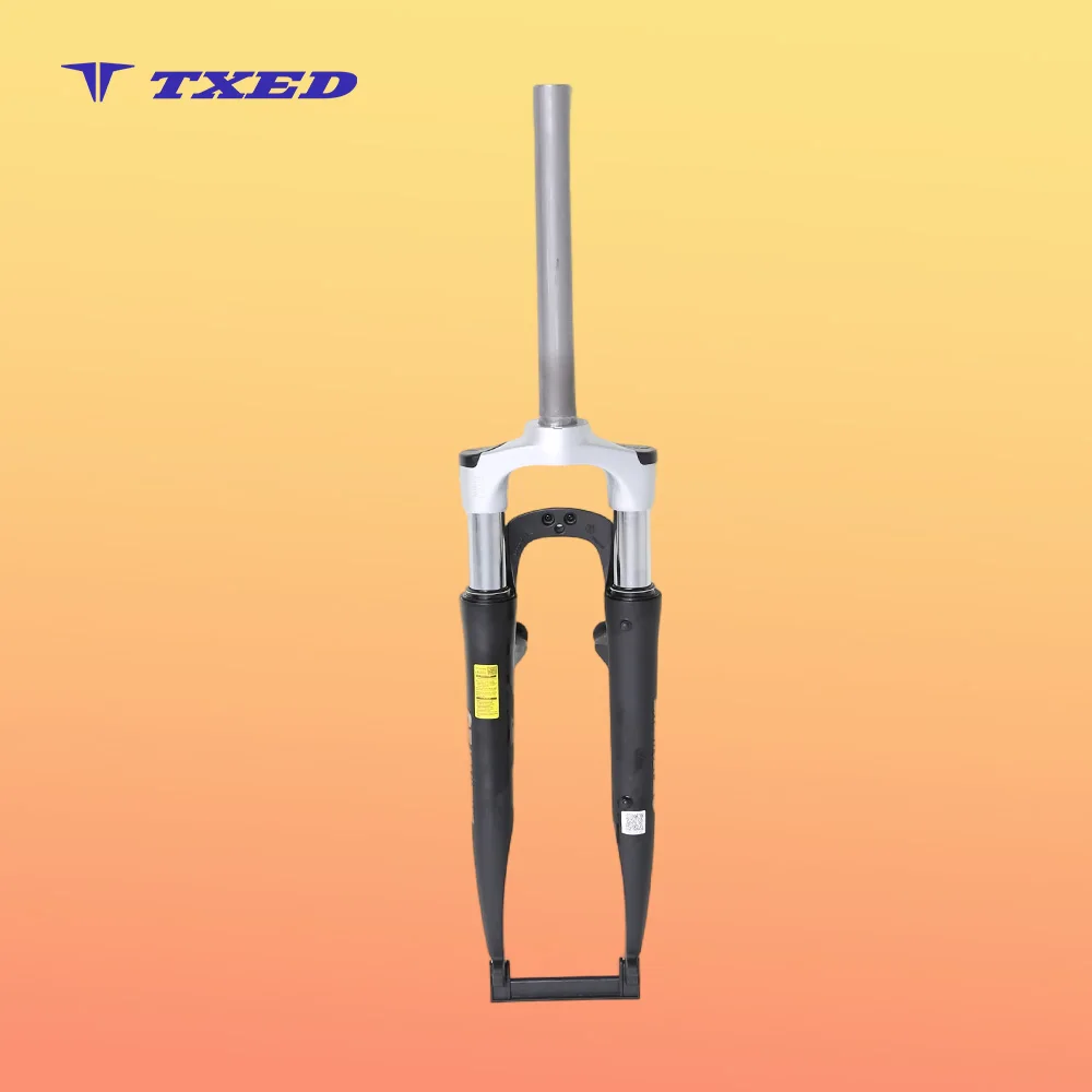 26 Inch Suspension Fork 63mm Travel Aluminum Alloy Coil Spring for BMX Road Bicycles