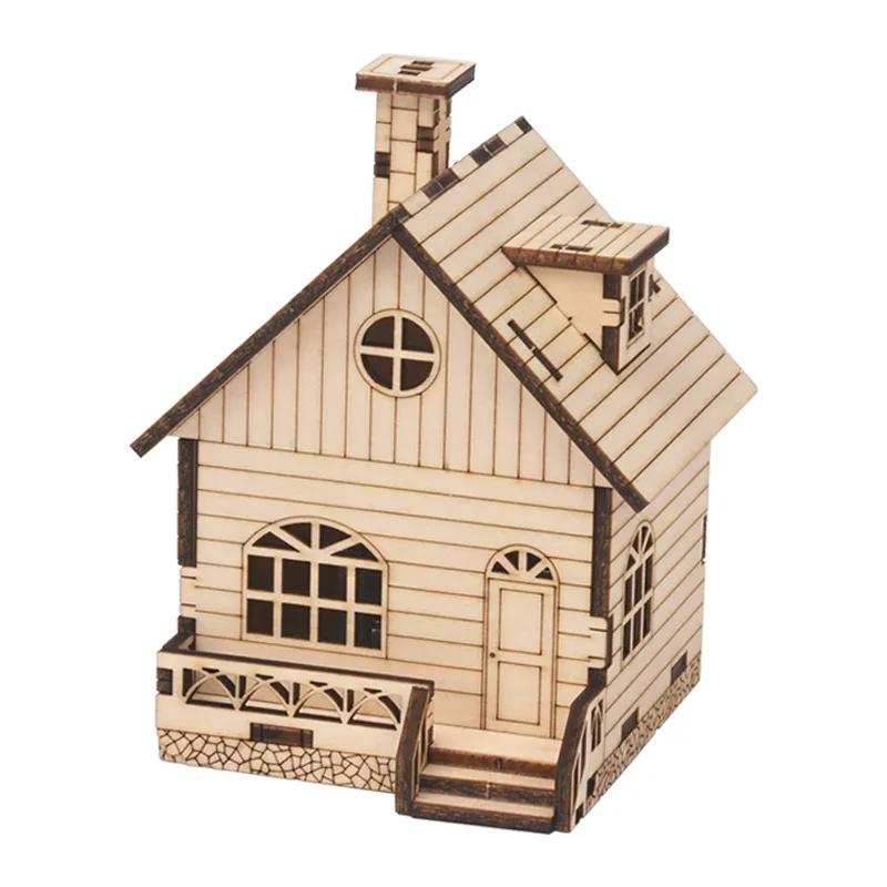 Puzle De Madera En 3d Para Niños,Juguete Educativo Para Armar Casa,Ideal  Para Regalo - Buy Rompecabezas Juguetes Educativos,Rompecabezas De Madera  De Educación Libros,Juego De Rompecabezas Educativos Para Niños Product on  