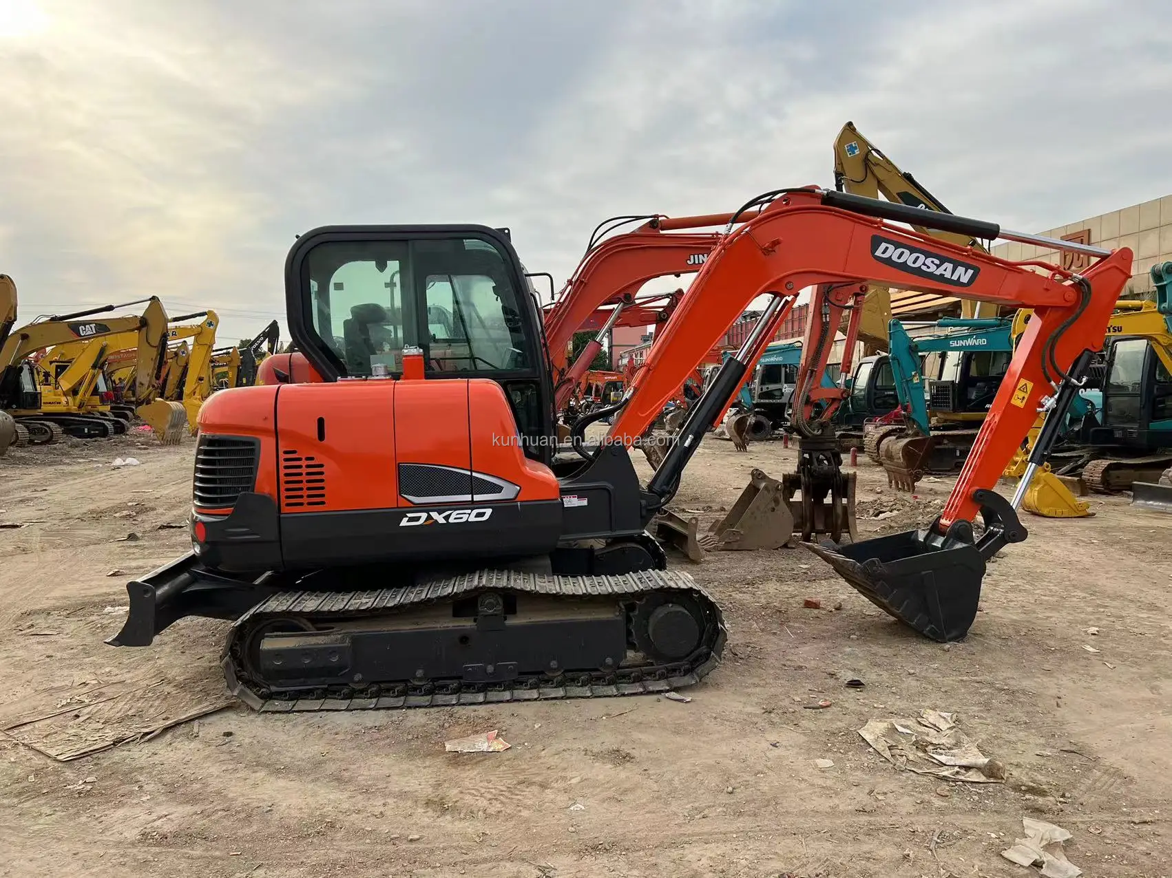 Doosan Dx60 Mini Bagger,Gebrauchte Doosan Grab Maschinenbau Dx60,Doosan ...