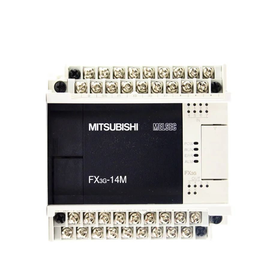 PLC Mitsubishi Board Original FX3G Series PLC FX3G-14MR/ES-A PLC Controller manufacture