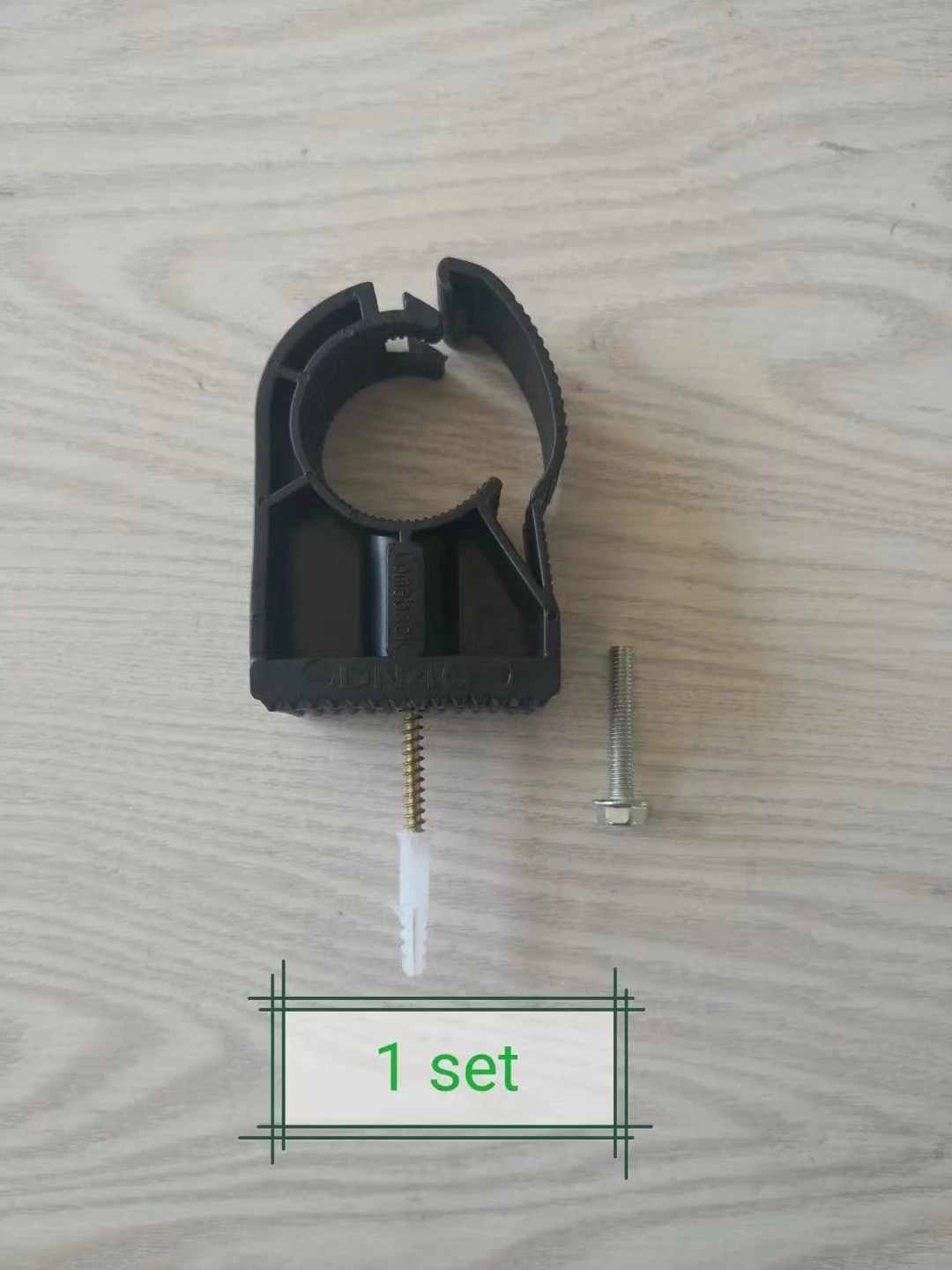 DN20-DN100 Factory Clamp Mounting Bracket Plastic Pipe Clip Pipe Holder Clamp for Pipe Fittings Plumbing System