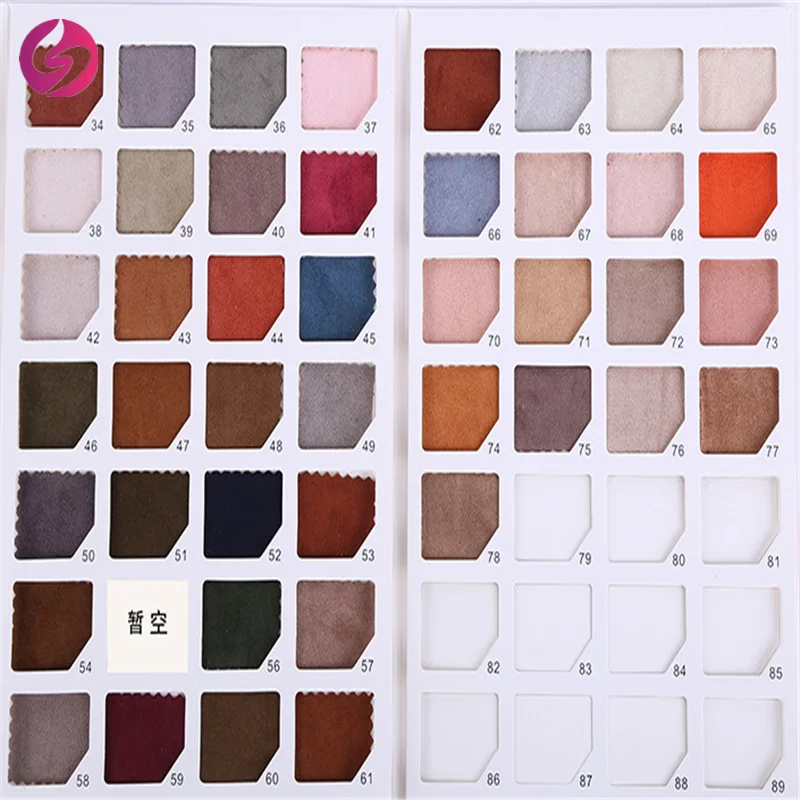 Оптовая продажа эластичная мягкая ткань из искусственной замши для одежды полиэстера и