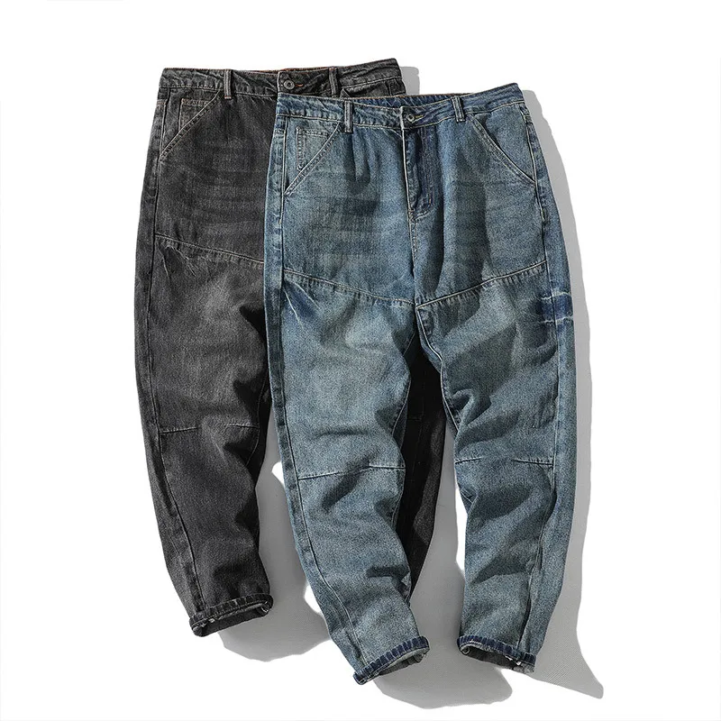 SSY Custom Denim Jeans for Men Slim Fit Pants Skinny Men's Jeans