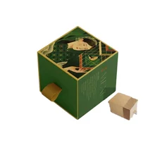 Customized Logo Printed Gift Box Wholesale Luxury Eco Friendly Cardboard Tea Gift Box Dubai OEM Custom