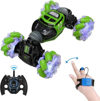 OEM High Speed Electric Cars Large Size Electric LED Hand Control Gesture Sensing Radio Control Toy Stunt RC Car