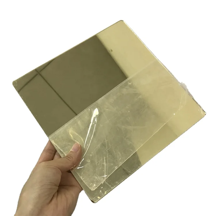 ACRYLIC MIRROR, GOLD (#1300) · Min Plastics & Supply, Inc., Plastic Sheet  Distributor