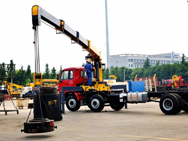 Truck Mounted Crane Jib Crane Mobile Truck 10ton Sq10sk3q From Official ...