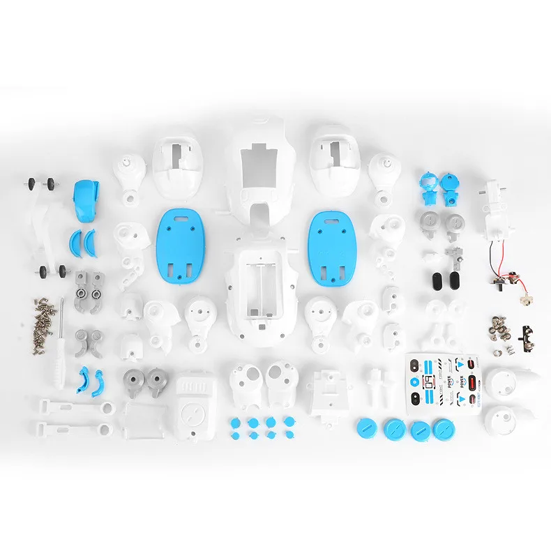 Self Assembly Kid Mini B O Cute Intelligent Education Toy Moving Robot