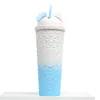 Degradado de blanco y azul