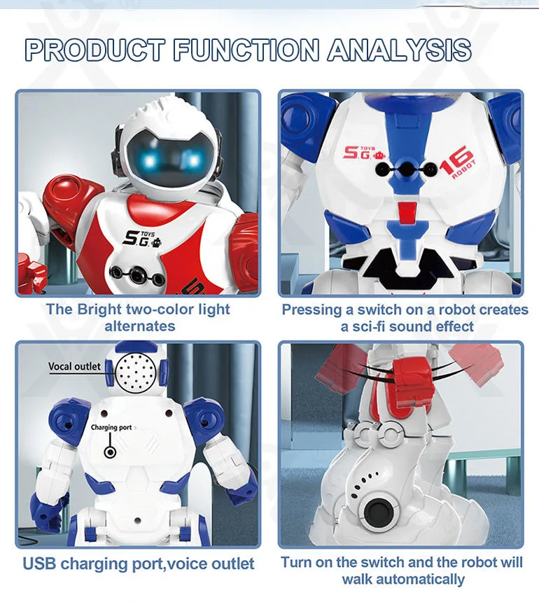 Kids DIY Programming Toys STEM Programmable Toys Robotics Kits Robot ...