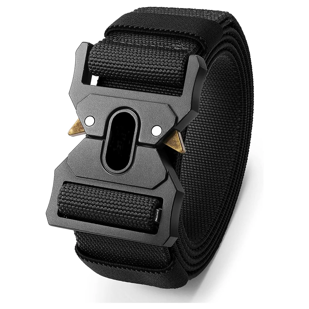 Fashionable Durable Wholesale Men's Fashionable Multifunctional Tactical Belt Heavy Duty Style Buckle Belt