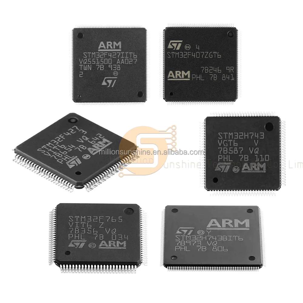 STM32F103C8T6 STM32F103CBT6 STM32F103RCT6 STM32F103C6T6 STM32F103 Serie STM32 Chip IC details