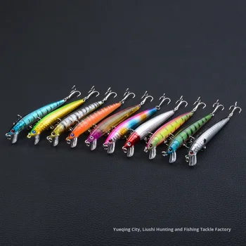 CHEERY the Brave ABS Live Bait Fishing Floating Minnow Bait 9.5Cm/8.5G with Hooks Bass Sea Fishing – Minnow – view 5