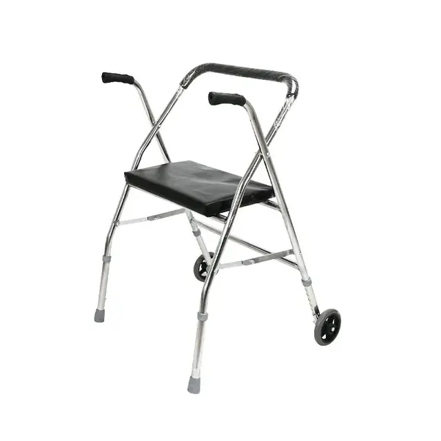 Wheel seat walker high quality priced medical equipment for elder&disabled people