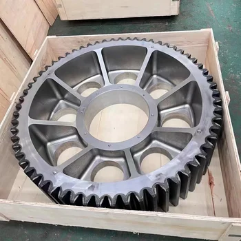 2024 hot sale high quality Assurance service factory custom CNC machining large steel ring gears wheel manufacturer